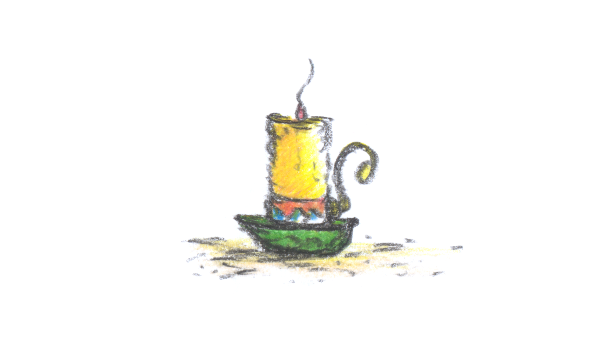 A candle