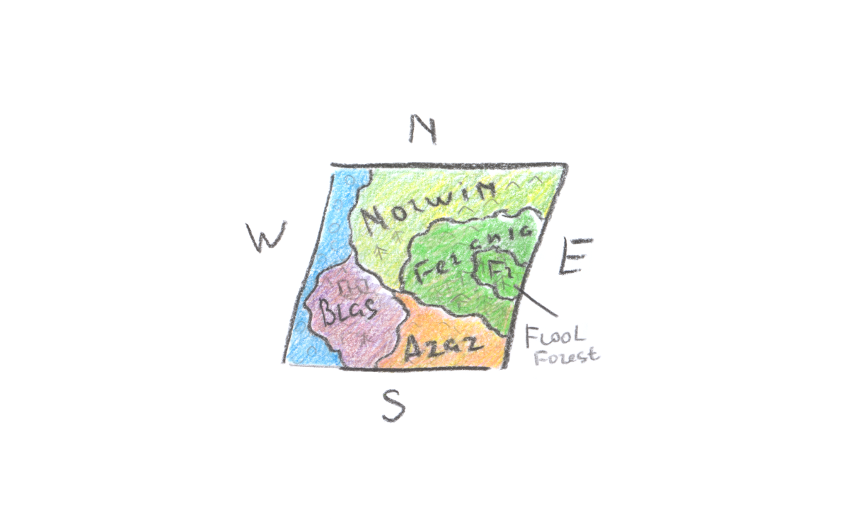 Map of Frool Forest