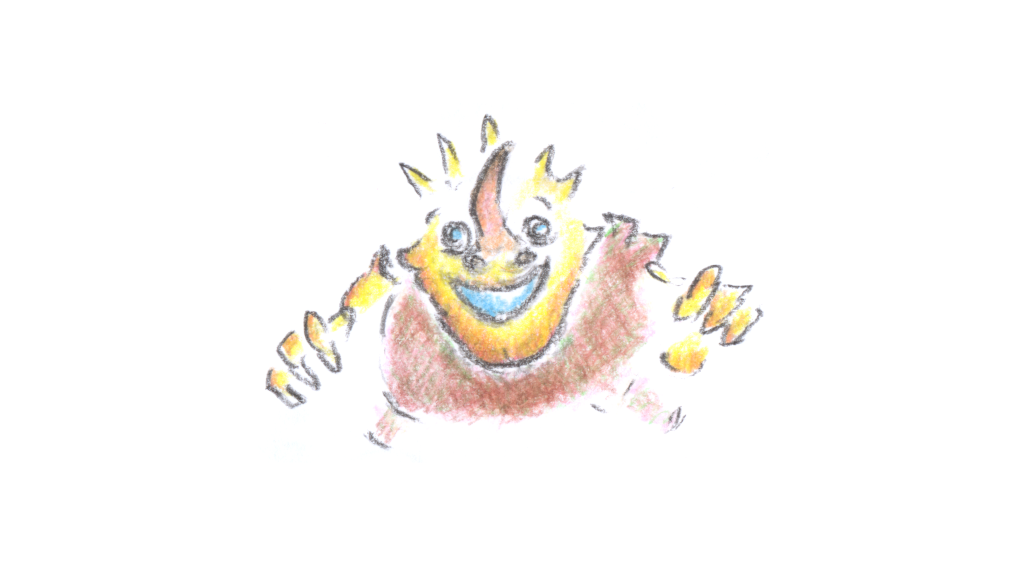 Fantasy lizard