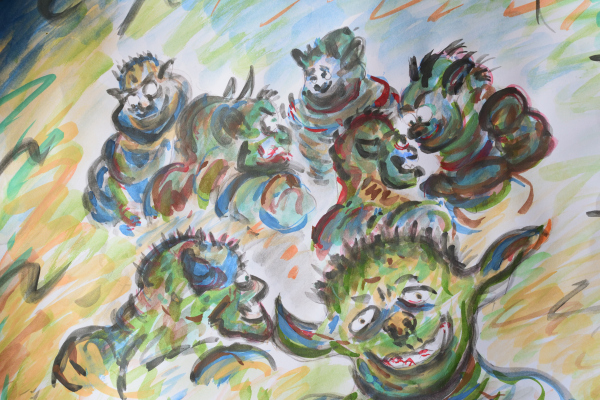 trolls and orcs of Globiuz